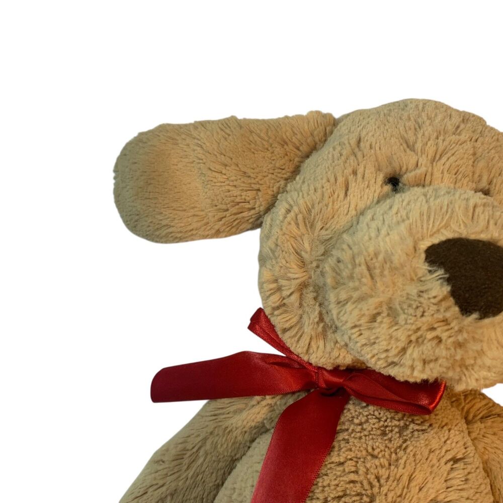 Henery Aurora World Puppy Dog Red Bow Plush 14 inch Soft - Picture 4 of 8